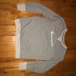 Gray pullover